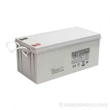 Système de stockage de batterie en gel 12V 100AH ​​200AH 200AH